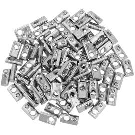 HOZEON 200 tuercas en T de resorte M5, tuercas en T de extrusión de aluminio 2020 para perfil de extrusión de aluminio con ranura en T de 6 mm e impresora 3D