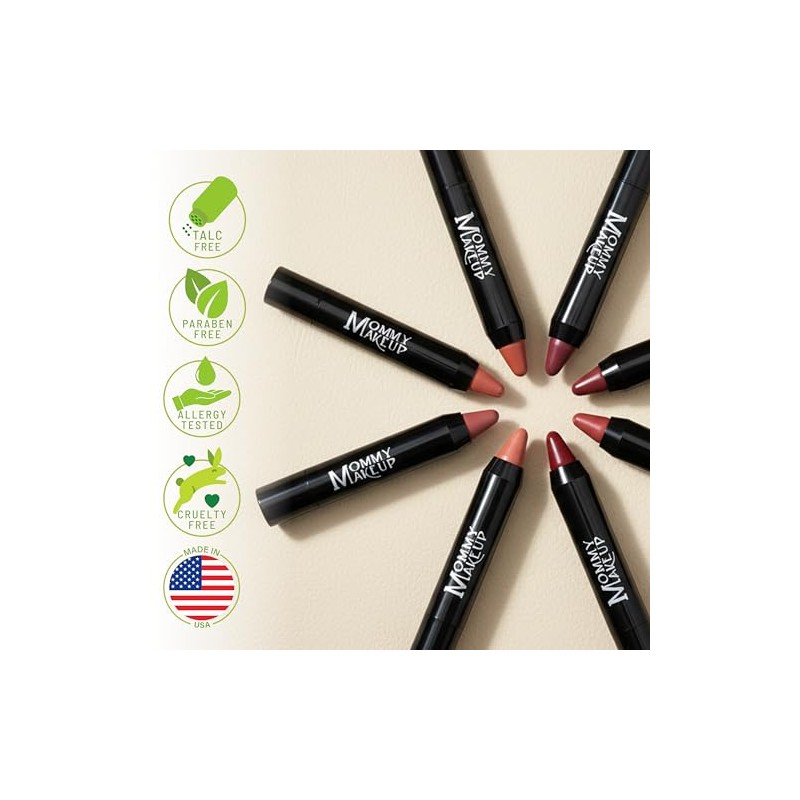Lápiz Labial Triple Sticks, Rubor en Crema y Tratamiento Todo