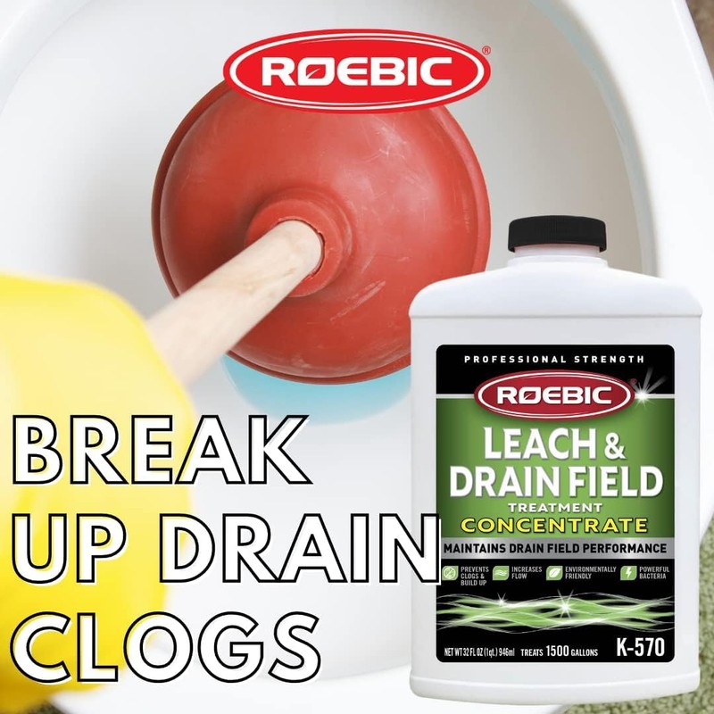 Roebic K-570 32 Fl. Ounce Biodegradable Leach and Drain Field