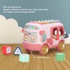 Blocks Musical Bus Alphabet Multifunction Learning Toy Pattern Matching Mini