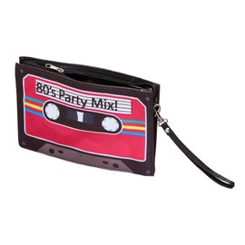 W WIDMANN MILANO Party Fashion 68592 - Cassette Handbag, 80s, Costume, Accessory, Costume Accessory, Carnival, Theme Party