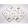 rudoxu-te Microfiber & Gauze Handkerchief 2 Piece Set (Pink &