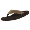 Cobian Men's Sandal Floater 2 Flip Flop, Mocha, 10