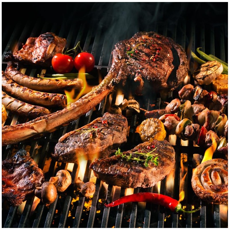 Carmencita. Barbecue Seasoning. Giant Foodie Grinder. 210g (7.41oz)