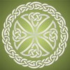 Stencils for Walls: Celtic Cross Stencil, 8.5 x 8.5 inch