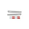 OEM 30 Inch Stainless Steel Straight Mud Flap Hanger Semi