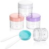 4 PCS Travel Containers, Small Containers with Lids Travel Jars