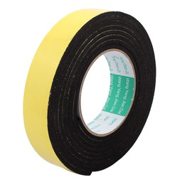 uxcell 30mm Width 4mm Thickness EVA Single Side Sponge Foam Tape 3 Meters Length for Door Window
