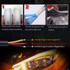 MICTUNING LED Headlight Surface Strip Tube Light 24 Inch DRL