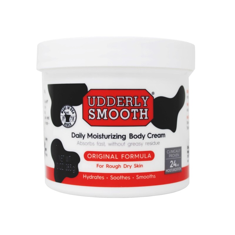 Udderly Smooth Udderly Smooth Udder Cream, Skin Moisturizer, 12 Ounce