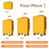 UUH Expandable Luggage Sets 9pcs/8pcs/7pcs/4pcs/3pcs Suitcase Sets With Water-Proof and