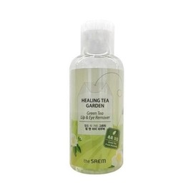 The Saem Healing Tea Garden Green Tea Lip & Eye Remover 150ml. / 더샘 힐링 티 가든 그린티 립 앤 아이 리무버 150ml .