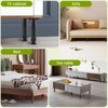 6 PCS Adjustable Height Bed Support Legs (8.3"-14.5") Bed Frame