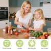 BLOCE Titanium Cutting Board for Kitchen, Stainless Non Stick Chopping
