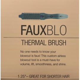 Calista FAUXblo Thermal Brush Airless Heated Round Blowout 1.25" Short Hair