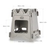 Camping Wood Stove Portable Folding Lightweight Titanium Wood Burning Backpacking