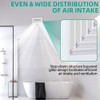 Aswalling Bathroom Exhaust Fan Cover with Springs Replacement Parts for