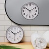 Woodrow House G160 Noiseless Bathroom Clock Waterproof Wall Clock 16cm