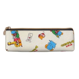 Tabekko Animal Pen Case, Large Capacity, Pencil Case, Multi-functional, Stylish, Leather, Pen Pouch, For Boys, Girls, Children, Simple, Tool Pen Case, For High School Students, College Students,