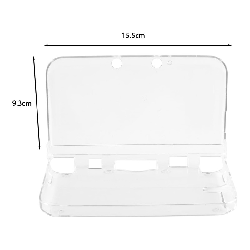 Namvo TNP 3DS Case Ultra Clear Crystal Transparent Hard Shell