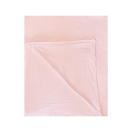 Venice Home 100% Cotton Flat Top Sheet Only - T-Shirt Fabric Jersey Knit - Extra Soft - Wrinkle Free - Machine Washable - Easy Fit - Breathable - Comfy (Pink, Full)