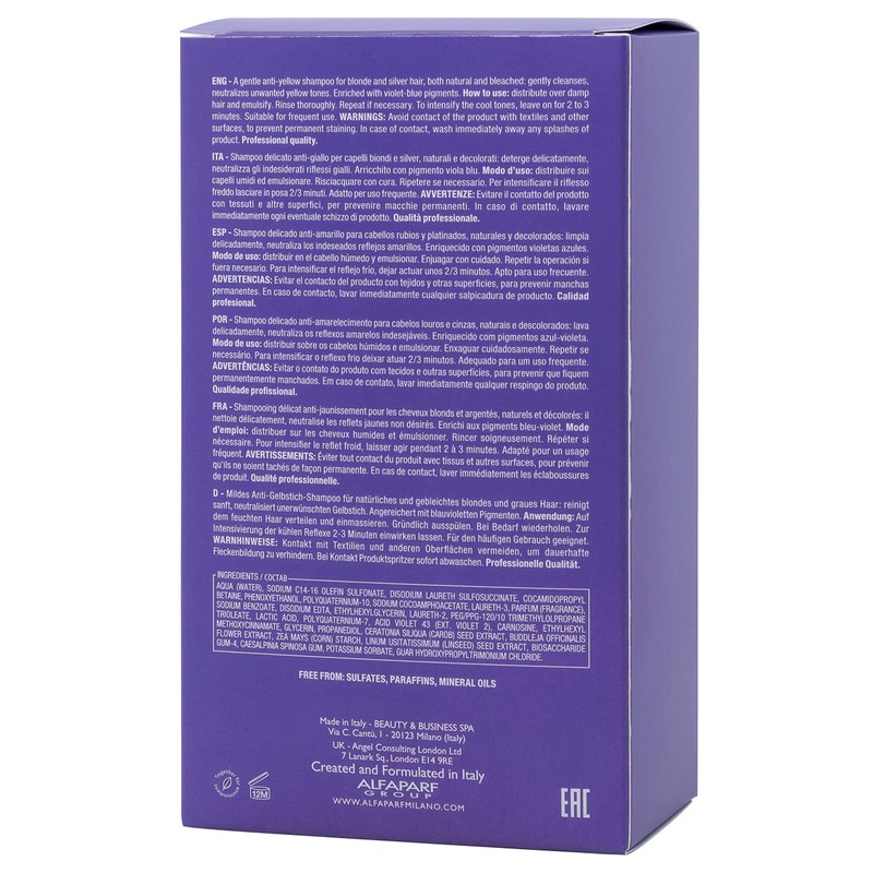 Alfaparf Milano Semi di Lino Blonde Anti Yellow Low Shampoo