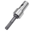 Auger Drill Adapter, Carbon Steel Garden Auger Drill Adapter Round