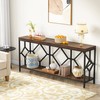Tribesigns 71 Inch Extra Long Sofa Table, Narrow Long Sofa