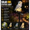 Solar Owl Garden Light for Outdoor Decor – Waterproof LED