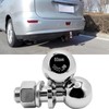 2'' Trailer Hitch Ball 50mm Ball Head Bolt Drawbar Straight
