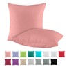 BaSaTex Double Pack Cotton Renforcé Cushion Cover 80 x 80