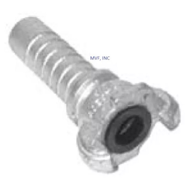 SF 1" Hose End Universal Crowfoot Coupling Chicago Fitting Plated