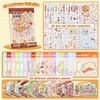 KIPEREE 20 Sets DIY 3D Scene Sticker Book – Creative