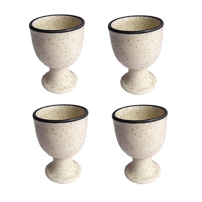 Soft Boiled Egg Holder | Ceramic Egg Cup Set |