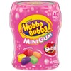 HUBBA BUBBA Minis SKITTLES Flavored Bubble Gum, 40 Piece Resealable