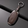 PIMOHI Suzuki Compatible Key Case, Metal, Genuine Leather, Wagon R,