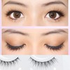 Musegetes 3D False Eyelashes Popular Black Natural Axis Soft Core