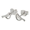 Touch Jewellery 925 Sterling Silver Tiny Bird Earrings