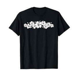 Hawaiian Hibiscus Flower Surfer beach vacations T-Shirt