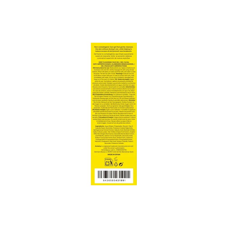 Acnemy Zitclean Gel Facial 150g