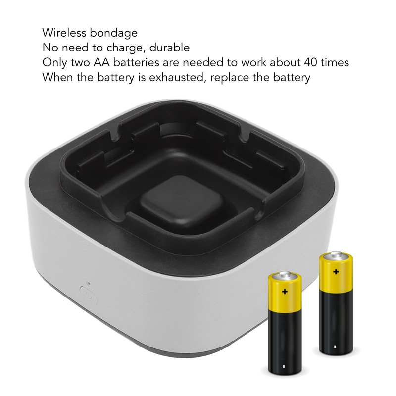 Smokeless Ashtray Multifunctional Anti Fly Dust 2 in 1 Negative