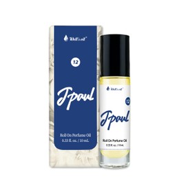 Well's Oil Roll-On Perfume Oil (J Paul) | Long-Lasting | Paraben-Free | 0.33 Fl Oz / 10 ml