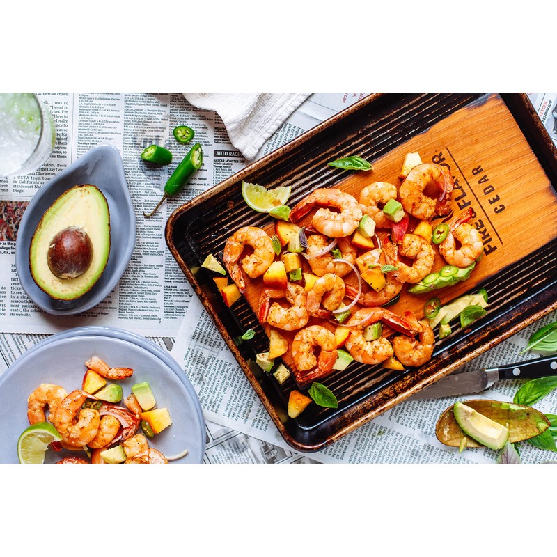 Fire & Flavor All Natural Seafood Rub, Lemon, Bell Pepper,