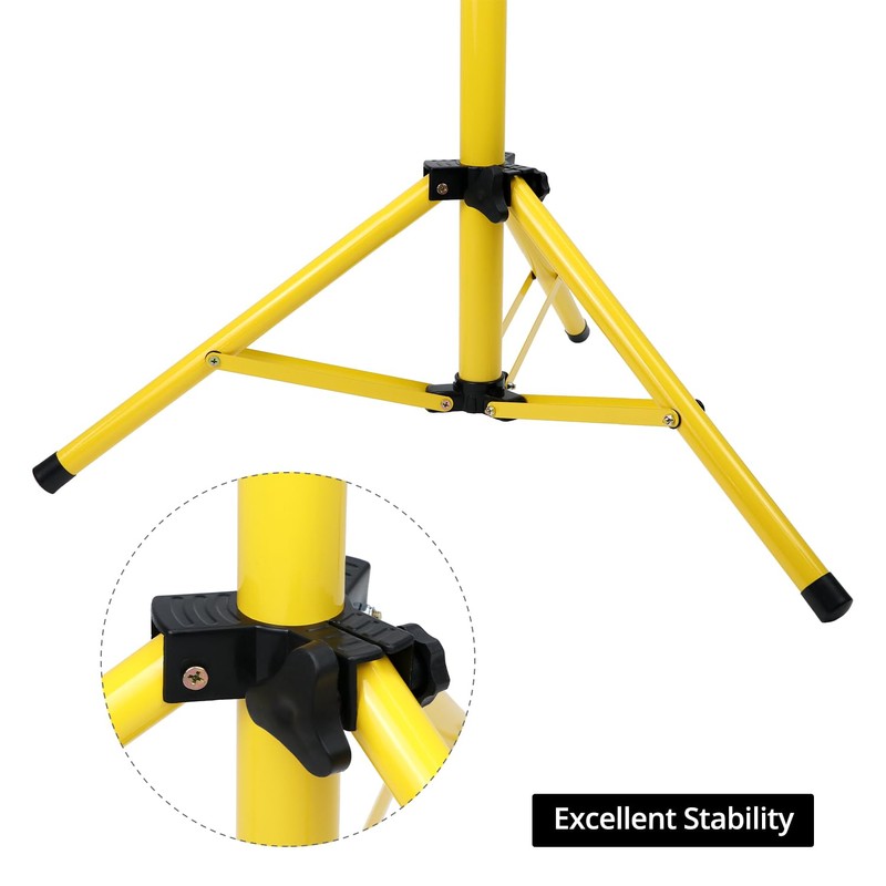 QWORK Archery Target Stand for Backyard, Adjustable Metal Targat Stand