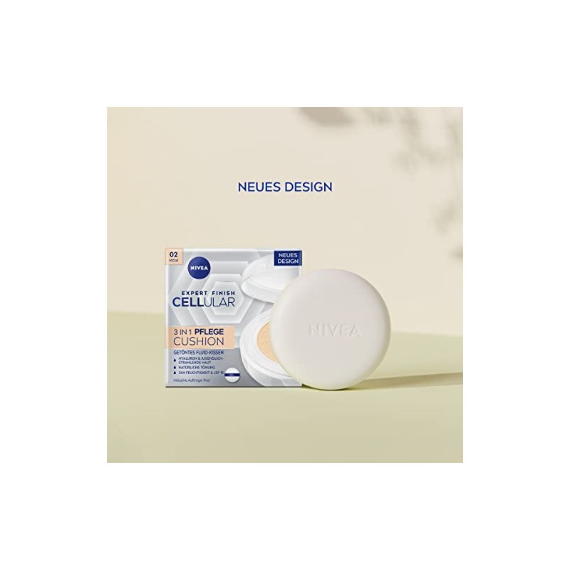 NIVEA Cellular Expert Finish 3in1 Pflege Cushion Mittel 15g