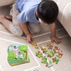 Dewocke Wooden Jigsaw Puzzles for Kids Age 2-5, Set of