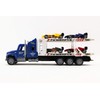 Vokodo Friction Powered Toy Semi Truck Trailer 14.5" With Four