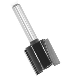 Akylin Straight Router Bit 1/4 Inch Shank, Two Flute Router Cutter Bit, 3/4" Cut Dia, 3/4" Cut Length, Carbide Tipped Straight Router Bit for Woodworking Slotting