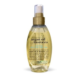 Organix Aceite de argán marroquí renovador sin peso, aceite seco curativo, 4 onzas