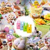 Scinzene Easter Bags Set of 4, Easter Bags with Rabbit